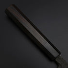 Yanagiba Blue Steel #2 Kurouchi Buffalo Ebony Handle 260mm-[Musashi]-[Japanese-Kitchen-Knives]