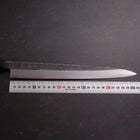 Yanagiba Blue Steel #2 Kurouchi Buffalo Wenge Handle 270mm-[Musashi]-[Japanese-Kitchen-Knives]