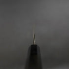 Yanagiba Blue Steel #2 Kurouchi Chokin Sakura-Fuji Buffalo Ebony Handle 210mm-[Musashi]-[Japanese-Kitchen-Knives]