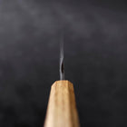 Yanagiba Blue Steel #2 Kurouchi Tsuchime Yaki Urushi Handle 240mm-[Musashi]-[Japanese-Kitchen-Knives]