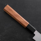 Yanagiba Left Hand AUS-10 Polished Buffalo Teak Handle 210mm-[Musashi]-[Japanese-Kitchen-Knives]