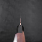 Yanagiba Left Hand AUS-10 Polished Buffalo Wenge Handle 290mm-[Musashi]-[Japanese-Kitchen-Knives]