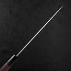 Yanagiba Left Hand AUS-10 Polished Buffalo Wenge Handle 290mm-[Musashi]-[Japanese-Kitchen-Knives]