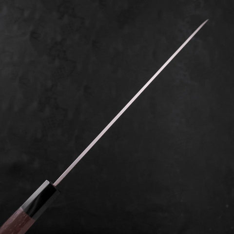 Yanagiba Left Hand AUS-10 Polished Buffalo Wenge Handle 290mm-[Musashi]-[Japanese-Kitchen-Knives]