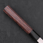 Yanagiba Left Hand AUS-10 Polished Buffalo Wenge Handle 290mm-[Musashi]-[Japanese-Kitchen-Knives]