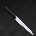 Yanagiba Left Hand AUS-10 Polished Ebony Handle 210mm-[Musashi]-[Japanese-Kitchen-Knives]