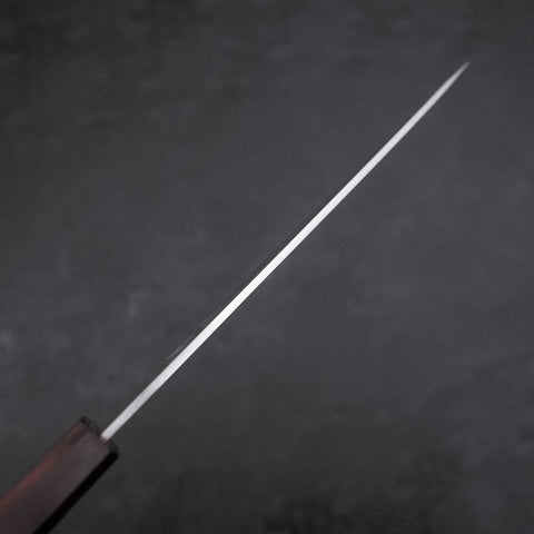 Yanagiba Left Hand AUS-10 Polished Ebony Handle 240mm-[Musashi]-[Japanese-Kitchen-Knives]