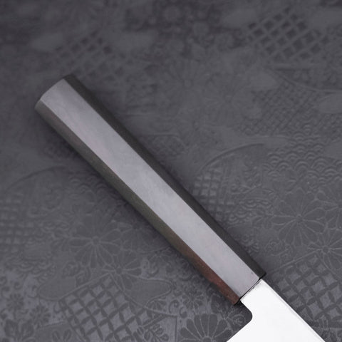 Yanagiba Left Hand AUS-10 Polished Ebony Handle 240mm-[Musashi]-[Japanese-Kitchen-Knives]