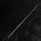 Yanagiba Left-Hand Silver Steel #3 Kasumi Buffalo Magnolia Handle 210mm-[Musashi]-[Japanese-Kitchen-Knives]