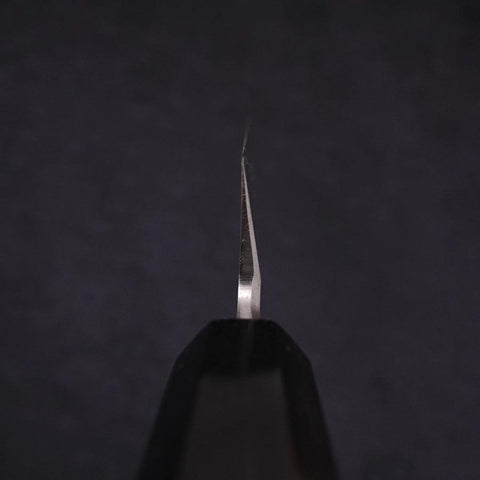 Yanagiba Left -Hand Silver Steel #3 Kasumi Buffalo Ebony Handle 300mm-[Musashi]-[Japanese-Kitchen-Knives]