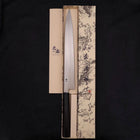 Yanagiba Left -Hand Silver Steel #3 Kasumi Buffalo Ebony Handle 300mm-[Musashi]-[Japanese-Kitchen-Knives]