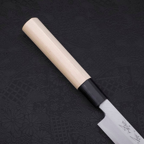 Yanagiba SK Steel Kasumi Magnolia Handle 210mm (8.3”)-[Musashi]-[Japanese-Kitchen-Knives]