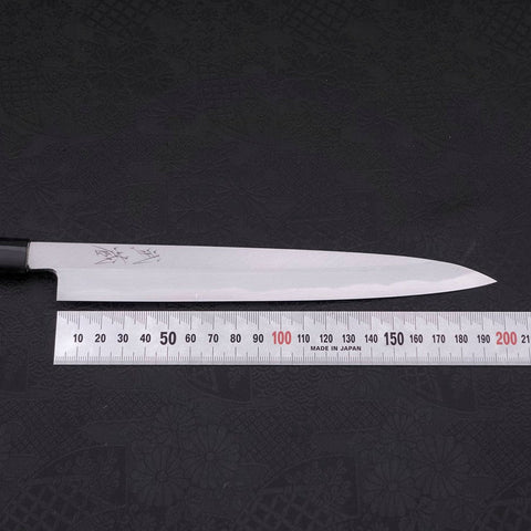 Yanagiba SK Steel Kasumi Magnolia Handle 210mm (8.3”)-[Musashi]-[Japanese-Kitchen-Knives]