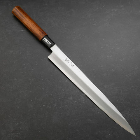 Yanagiba SK Steel Kasumi Rosewood Handle 270mm-[Musashi]-[Japanese-Kitchen-Knives]