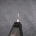 Yanagiba Silver Steel #3 Kasumi Buffalo Ebony Handle 210mm-[Musashi]-[Japanese-Kitchen-Knives]