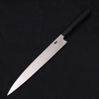 Yanagiba Silver Steel #3 Kasumi Buffalo Ebony Handle 240mm-[Musashi]-[Japanese-Kitchen-Knives]
