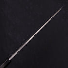 Yanagiba Silver Steel #3 Kasumi Buffalo Ebony Handle 240mm-[Musashi]-[Japanese-Kitchen-Knives]