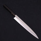Yanagiba Silver Steel #3 Kasumi Buffalo Ebony Handle 240mm-[Musashi]-[Japanese-Kitchen-Knives]