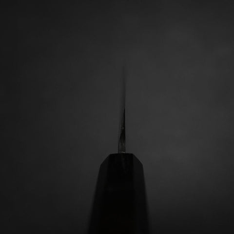 Yanagiba Silver Steel #3 Kasumi Buffalo Ebony Handle 260mm-[Musashi]-[Japanese-Kitchen-Knives]