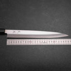 Yanagiba Silver Steel #3 Kasumi Buffalo Ebony Handle 260mm-[Musashi]-[Japanese-Kitchen-Knives]