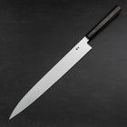 Yanagiba Silver Steel #3 Kasumi Buffalo Ebony Handle 300mm-[Musashi]-[Japanese-Kitchen-Knives]