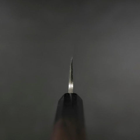 Yanagiba Silver Steel #3 Kasumi Buffalo Ebony Handle 300mm-[Musashi]-[Japanese-Kitchen-Knives]