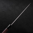 Yanagiba Silver Steel #3 Kasumi Buffalo Wenge Handle 300mm-[Musashi]-[Japanese-Kitchen-Knives]