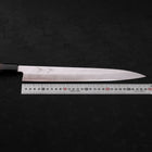 Yanagiba Silver Steel #3 Kasumi Buffalo Wenge Handle 300mm-[Musashi]-[Japanese-Kitchen-Knives]