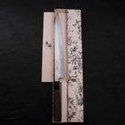 Yanagiba Silver Steel #3 Kasumi Buffalo Wenge Handle 300mm-[Musashi]-[Japanese-Kitchen-Knives]