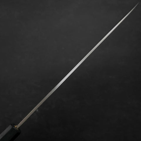 Yanagiba Silver Steel #3 Kasumi Dark Blue Urushi Handle 240mm (9.4”)