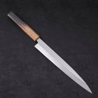 Yanagiba Silver Steel #3 Kasumi Yaki Urushi Handle 240mm-[Musashi]-[Japanese-Kitchen-Knives]