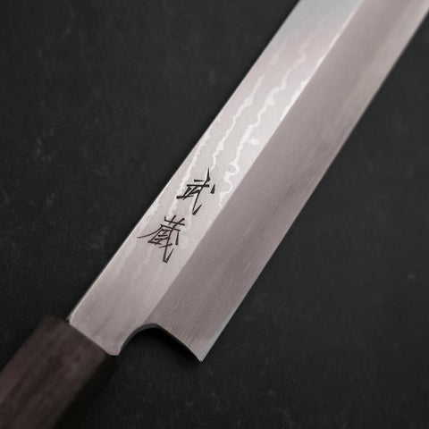 Yanagiba VG-10 Damascus Ashwood Handle 260mm-[Musashi]-[Japanese-Kitchen-Knives]