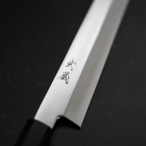 Yanagiba VG-10 Damascus Cherry Handle 300mm with Sheath (11.8”)-[Musashi]-[Japanese-Kitchen-Knives]