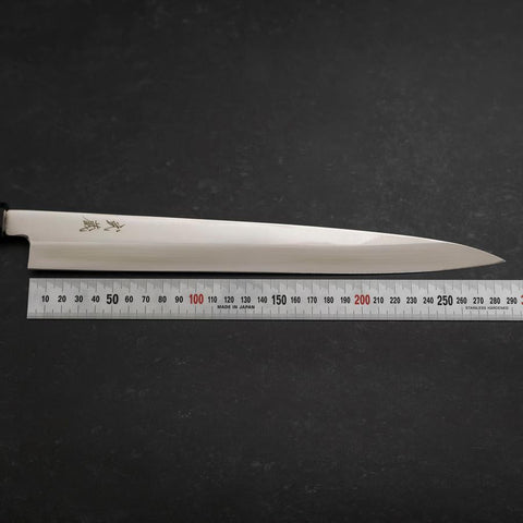 Yanagiba VG-10 Damascus Cherry Handle 300mm with Sheath (11.8”)-[Musashi]-[Japanese-Kitchen-Knives]