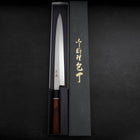 Yanagiba VG-10 Damascus Cherry Handle 300mm with Sheath (11.8”)-[Musashi]-[Japanese-Kitchen-Knives]