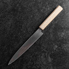 Yanagiba VG-10 Damascus White Urushi Handle 210mm-[Musashi]-[Japanese-Kitchen-Knives]