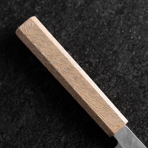 Yanagiba VG-10 Damascus White Urushi Handle 210mm-[Musashi]-[Japanese-Kitchen-Knives]