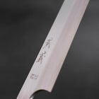 Yanagiba VG-10 Kasumi Buffalo Ebony Handle 300mm (11.8”)-[Musashi]-[Japanese-Kitchen-Knives]