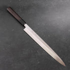 Yanagiba VG-10 Mirror Buffalo Ebony Handle 300mm-[Musashi]-[Japanese-Kitchen-Knives]