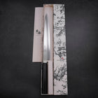 Yanagiba VG-10 Mirror Kasumi Shitan Ebony Handle 270mm-[Musashi]-[Japanese-Kitchen-Knives]