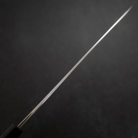Yanagiba White Steel #2 Honyaki Buffalo Ebony Handle 270mm (10.6”)-[Musashi]-[Japanese-Kitchen-Knives]