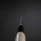 Yanagiba White Steel #2 Kasumi Cherry Handle 200mm (7.9”)-[Musashi]-[Japanese-Kitchen-Knives]