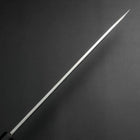 Yanagiba White Steel #2 Kasumi Silver Dragon Buffalo Ebony Handle 240mm (9.4”)-[Musashi]-[Japanese-Kitchen-Knives]