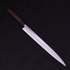 Yanagiba White Steel #1 Damascus Shitan Handle 330mm-[Musashi]-[Japanese-Kitchen-Knives]