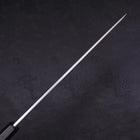 Yanagiba White Steel #2 Kasumi Chokin Sakura-Fuji Buffalo Ebony Handle 270mm-[Musashi]-[Japanese-Kitchen-Knives]