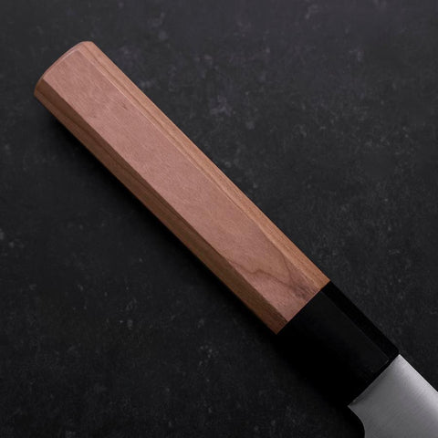 作(ZAKU) Series Kiritsuke VG-10 Polished Cherry Handle 210mm (8.3”)-[Musashi]-[Japanese-Kitchen-Knives]