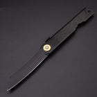 Higonokami Aogami 100mm All Black-[Musashi]-[Japanese-Kitchen-Knives]